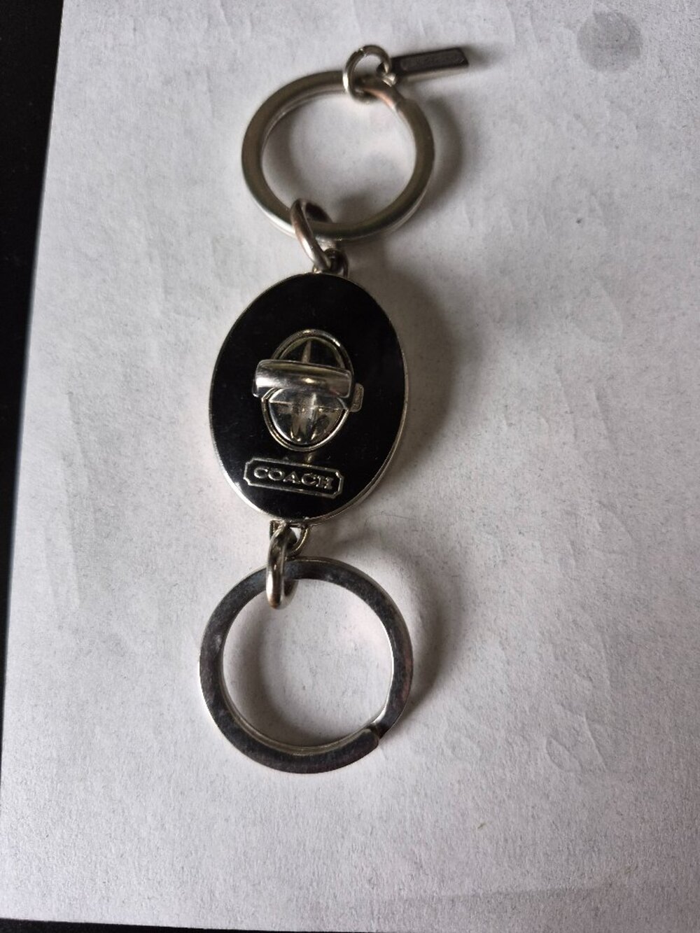Coach Valet Keychain